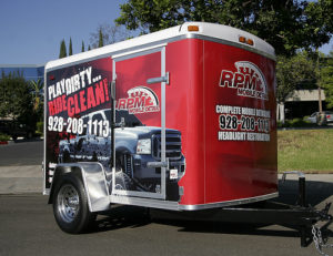 RPM Mobile Detail Trailer Wrap
