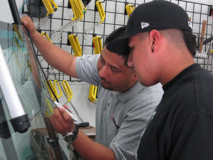 Windshield Repair Training System