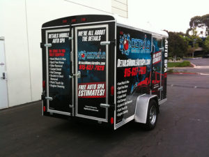 Details Mobile Auto Spa Auto Detailing Trailer