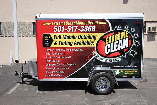 Extreme Clean Mobile Auto Detailing Trailer Business 1