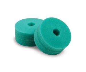 Cyclo Polisher Double-Sided Green Foam Pads - Light Polishing (Set of 2 Pads)