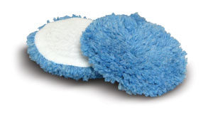 Cyclo Wool Cutting Pads - Blue - Light Cutting (Set of 2 Pads)
