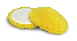 Cyclo Wool Cutting Pads - Yellow - Medium Cutting (Set of 2 Pads)