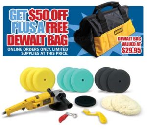 Deluxe Dewalt Polisher Kit