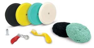 Double Sided Buffing Pad Kit for Dewalt Polisher or Makita Polisher