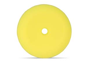 Contoured Foam Buffing Pad for Moderate Cutting - Yellow