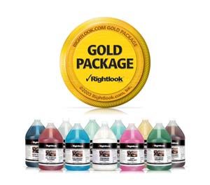 Rightlook Gold Auto Detail Chemical Package