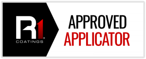 R1 Coatings Opportunity Approved Applicator Badge