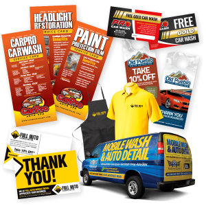 Rightlook auto detailing marketing and branding custom design