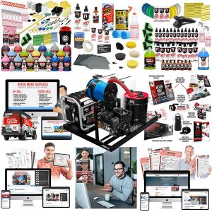 Rightlook Deluxe Online Detail Training Startup Package with Micro Deluxe Skid Mount