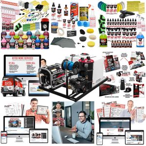 Rightlook Deluxe Online Detail Training Startup Package with Standard Deluxe Skid Mount