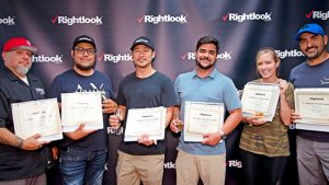 Rightlook hands-on detailing training graduation certificates