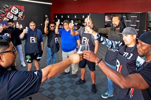 Rightlook hands-on detailing training graduation toast