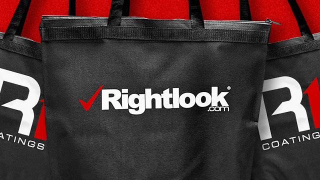 Rightlook hands-on detailing training swag bag