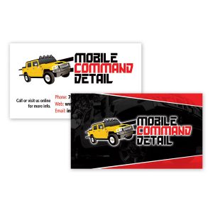 Rightlook Marketing Auto Appearance Custom Business Card Design