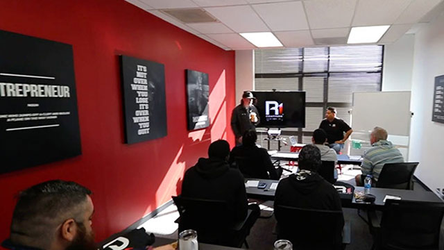 Rightlook hands-on wrap training world class facilities