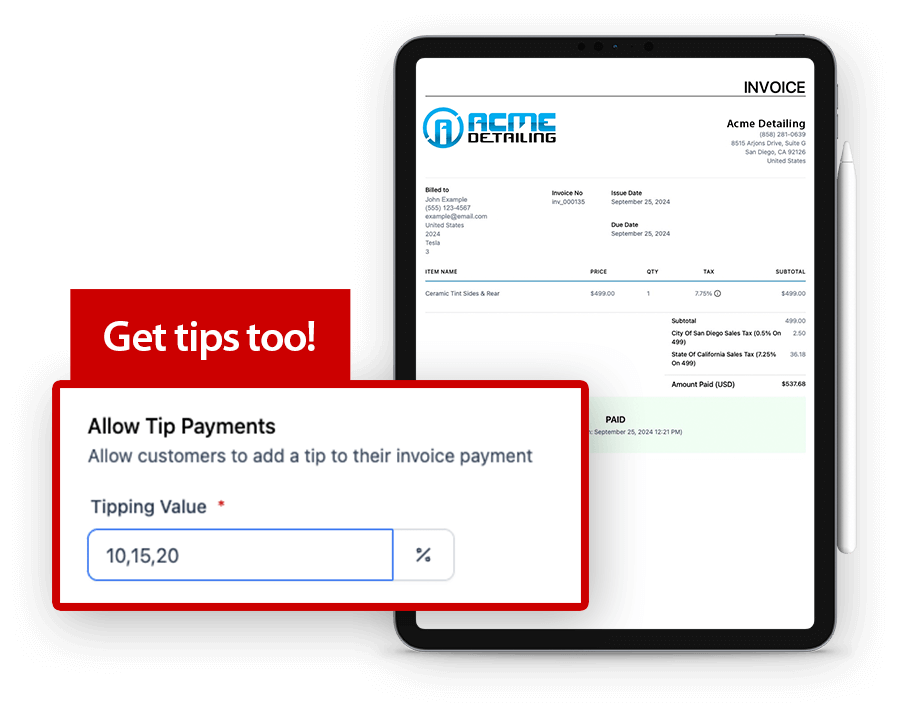 Rightlook Business Accelerator Program Professional Invoicing