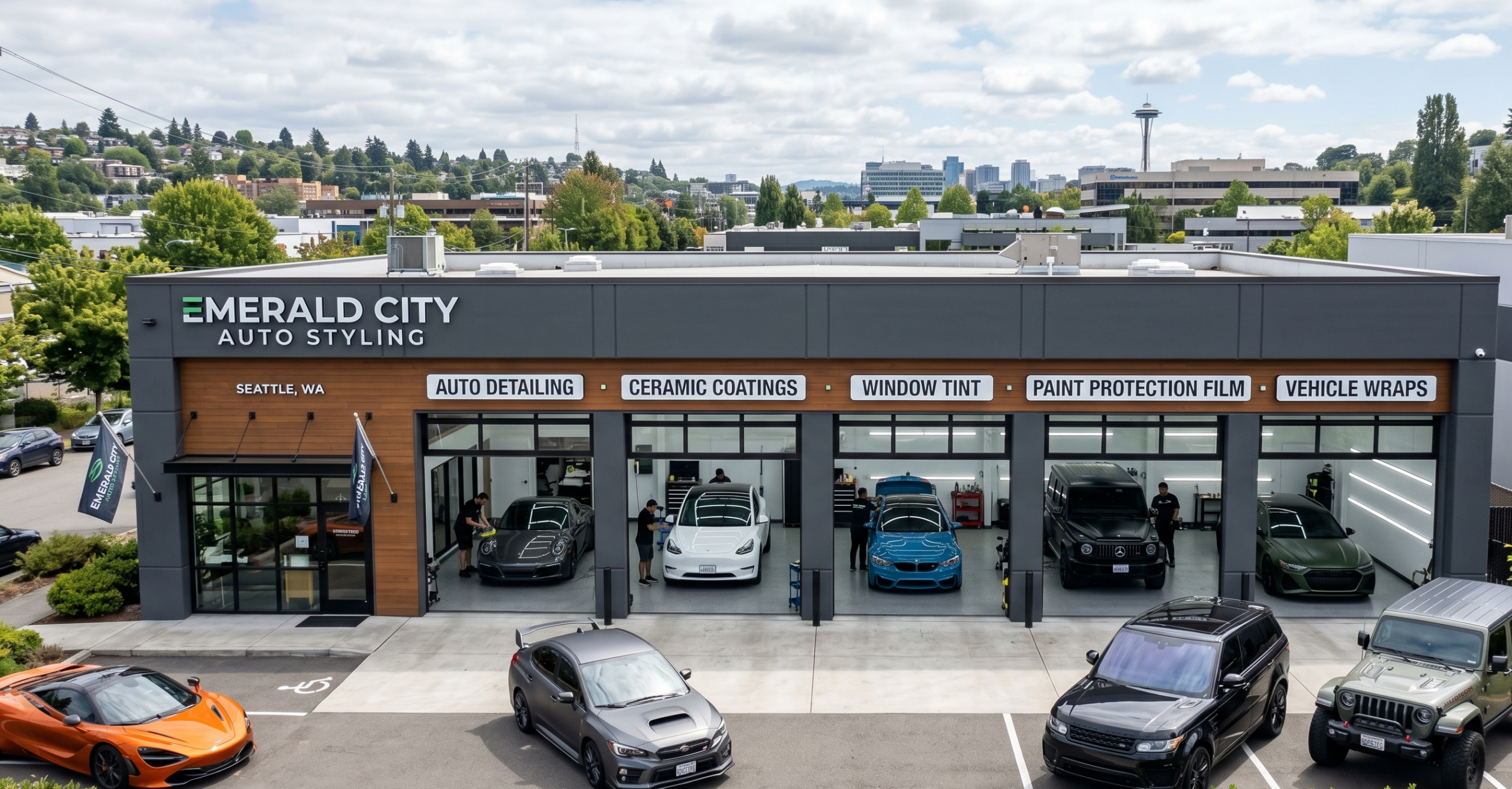 Detailing, Ceramic Coatings, PPF, Window Tinting, & Vehicle Wraps Training Classes in Seattle, WA