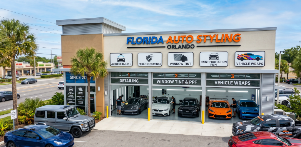 Wraps, PPF, Window Tinting, Ceramic Coatings, & Detailing Training Courses in Orlando, FL