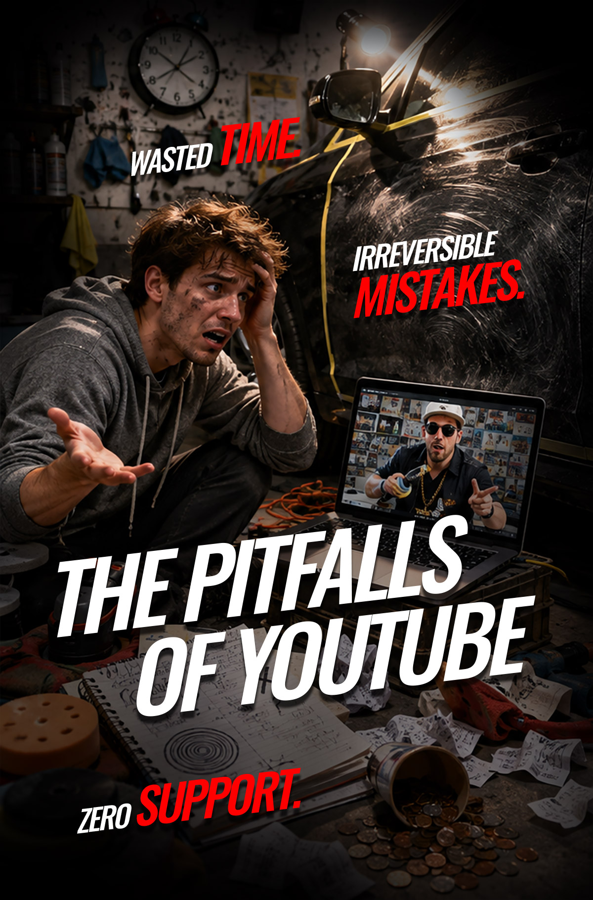 Free YouTube detailing videos compared with paid professional auto detailing training