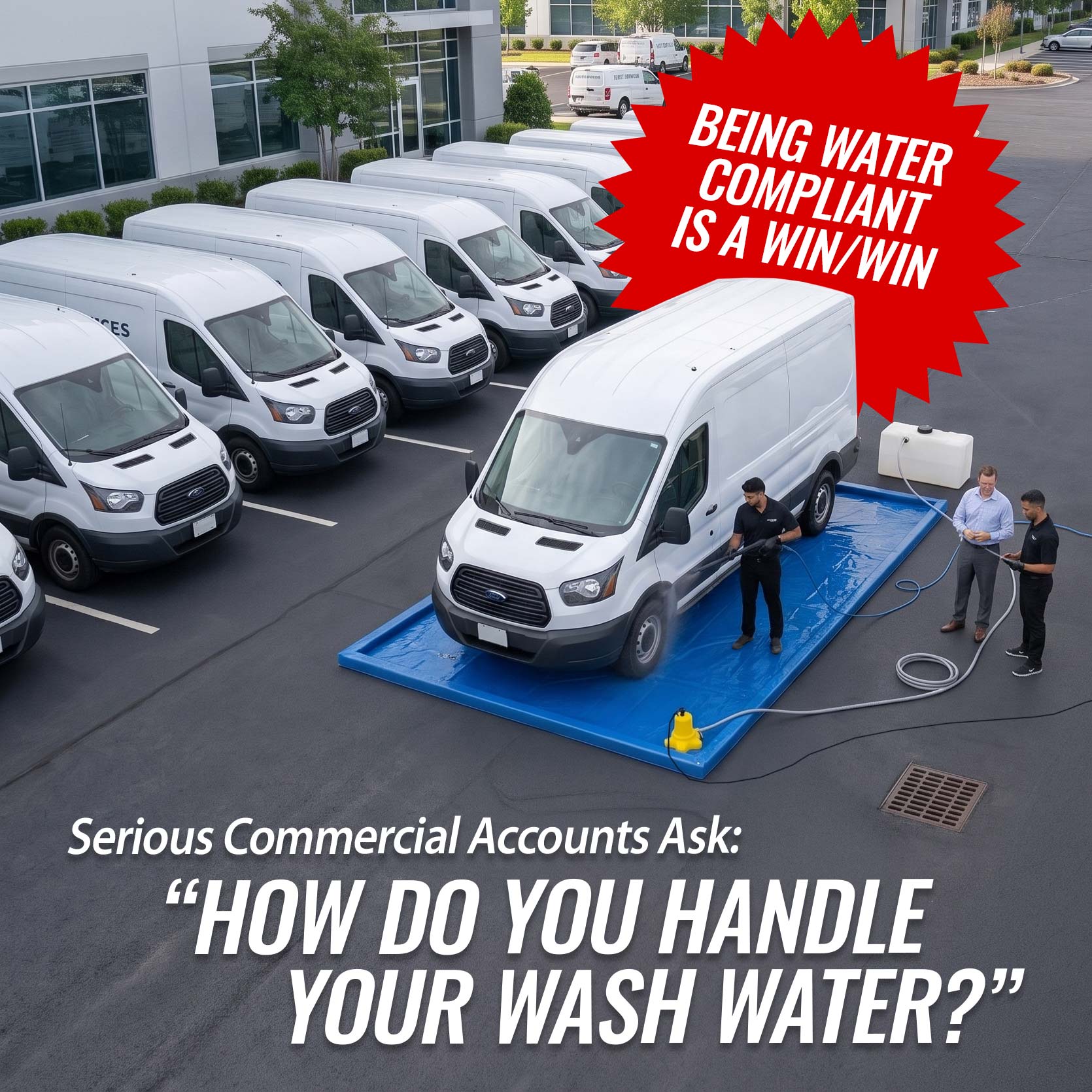 How Water Reclamation Wins Fleet and Commercial Detailing Contracts
